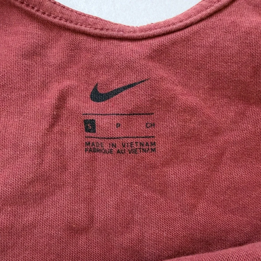 Nike Sportswear Essential Women Cropped Tank Top Terracotta Red DA1034-832 Small